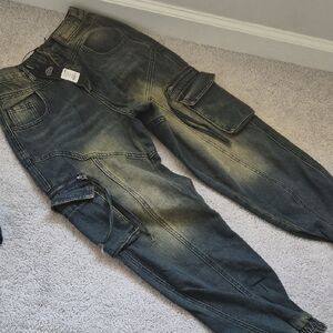 Fashion Nova Dark Wash Boyfriend Jeans